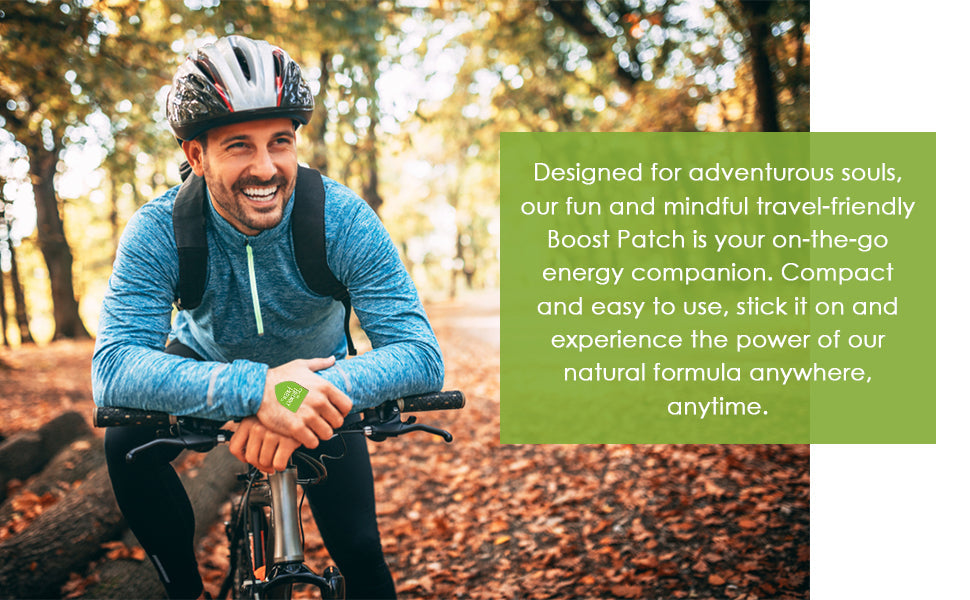Boost Energy Patches: Green Tea, Guarana & Caffeine - 8 pack