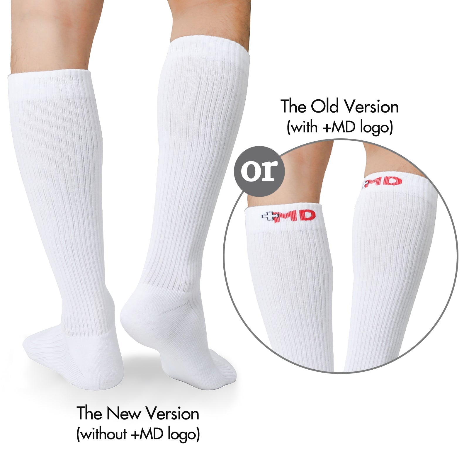 Closed-Toe Compression Socks (FDA-listed)