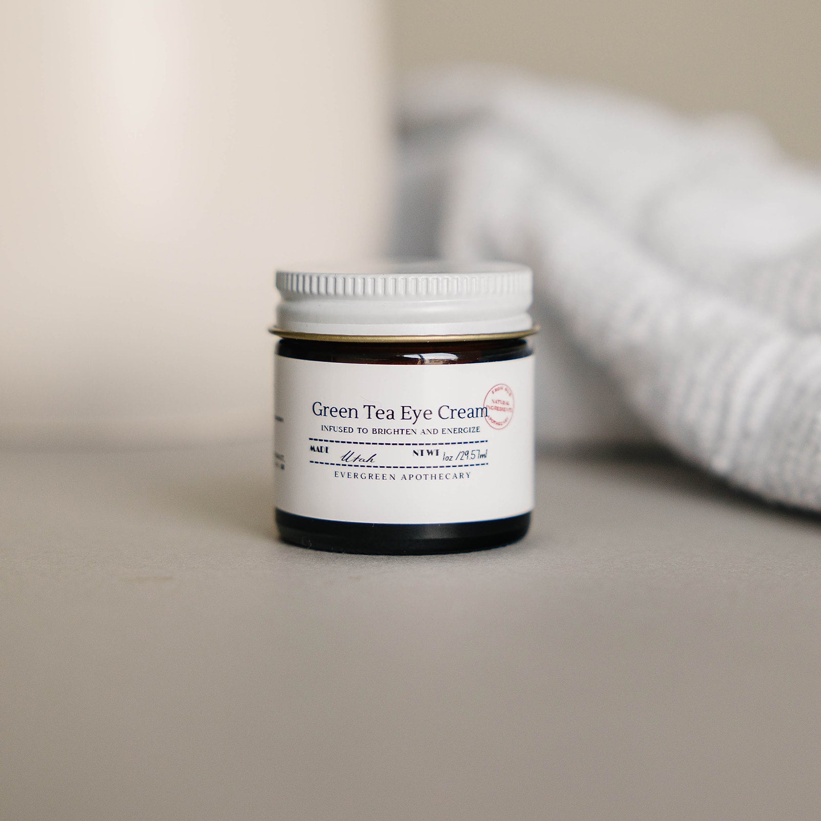 Green Tea Eye Cream made with Tallow