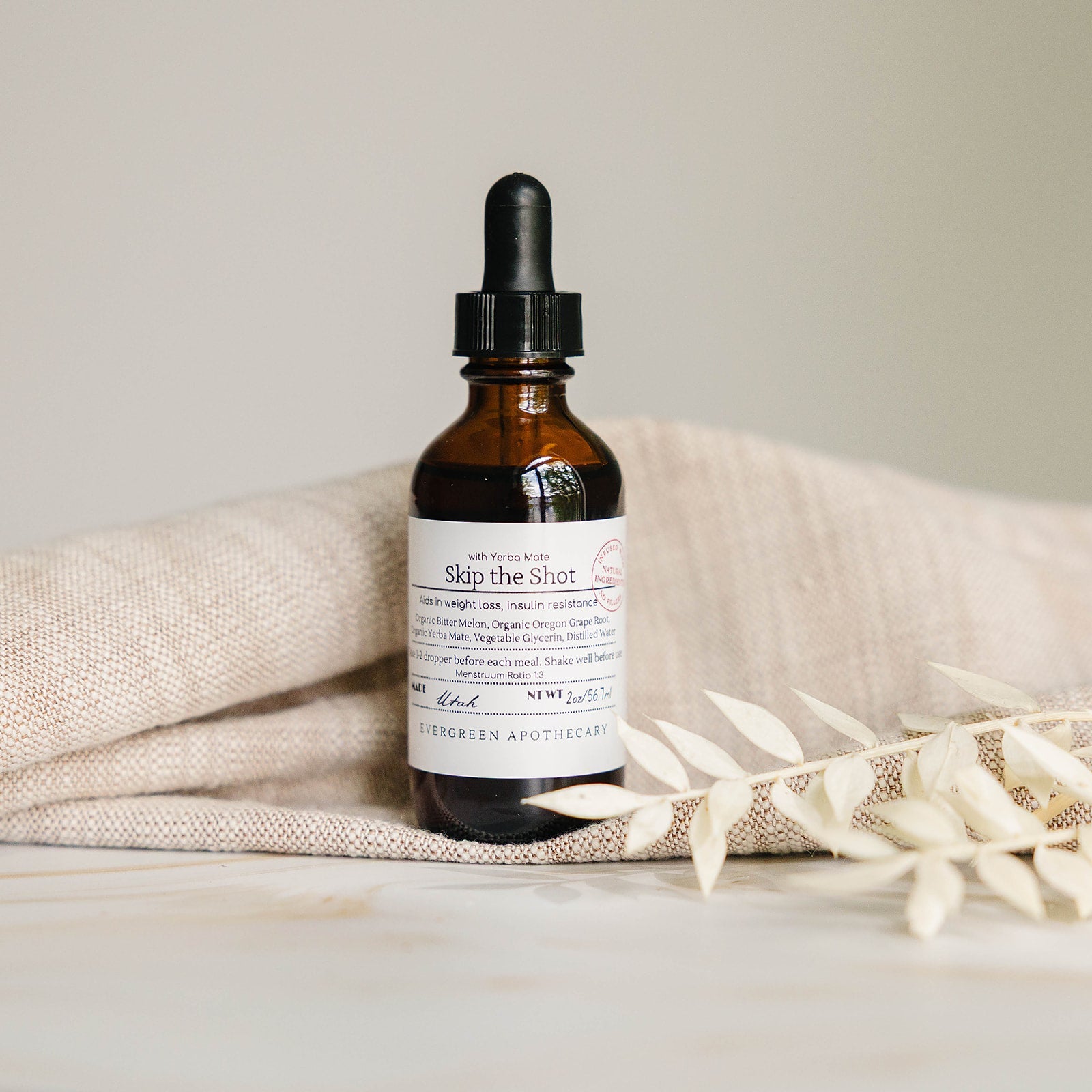 Skip The Shot with Yerba Mate, Tincture