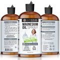 Doctor Recommended Pure Topical Magnesium Oil Spray [16oz RE-FILL], Ultra-Fast Absorption for Better Health, Original Zechstein Brine