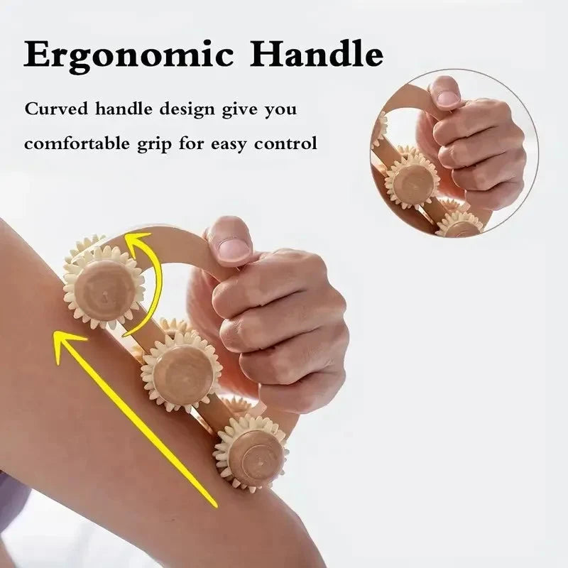 Wooden Massage Roller Tool