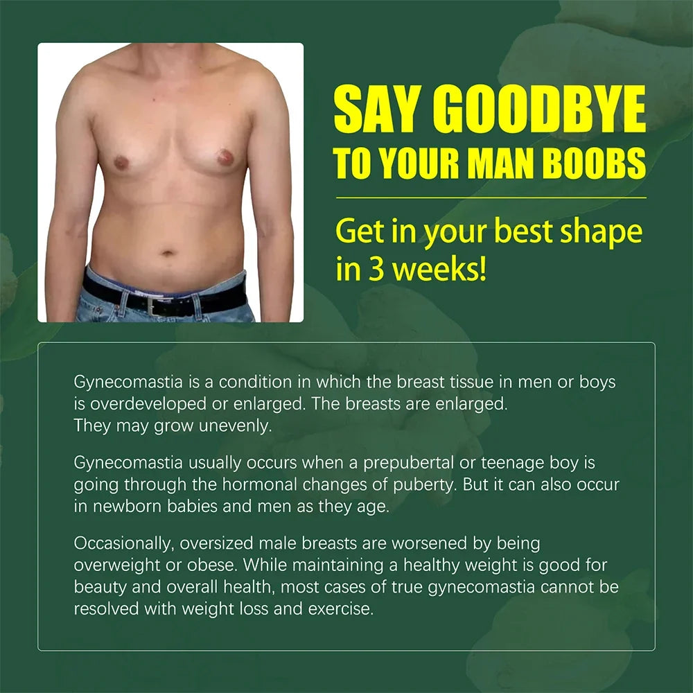 Gynecomastia Tightening Ginger Cream Weight Loss Cream Abdominal Muscle Fat Reduction Cream Fat Burning Cream For Men Women 30ml