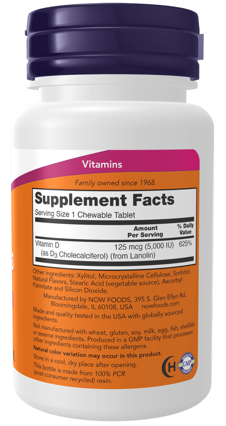 Vitamin D-3 5,000 IU
