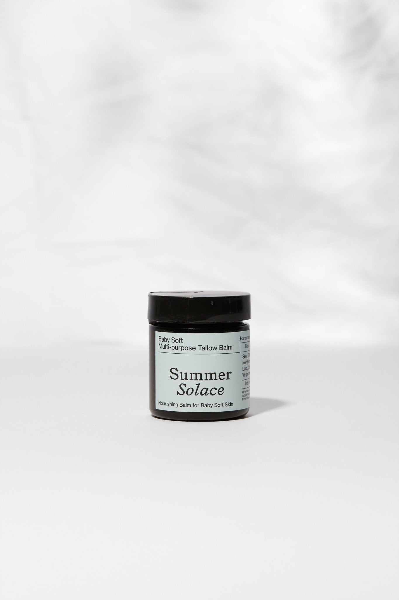 Baby Soft Family Tallow Balm with Lard + Cacao • Gentle Unscented Moisturizer