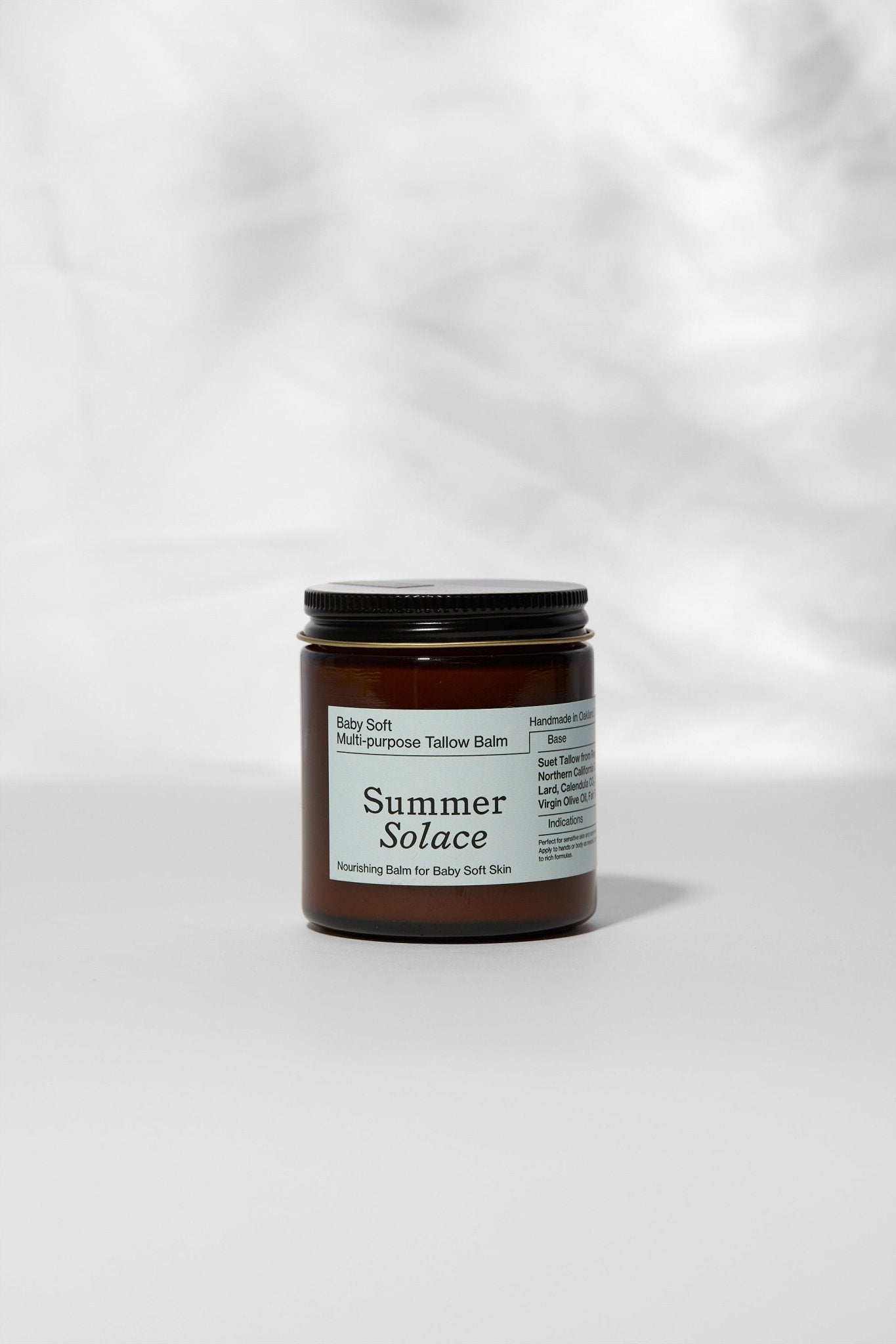 Baby Soft Family Tallow Balm with Lard + Cacao • Gentle Unscented Moisturizer