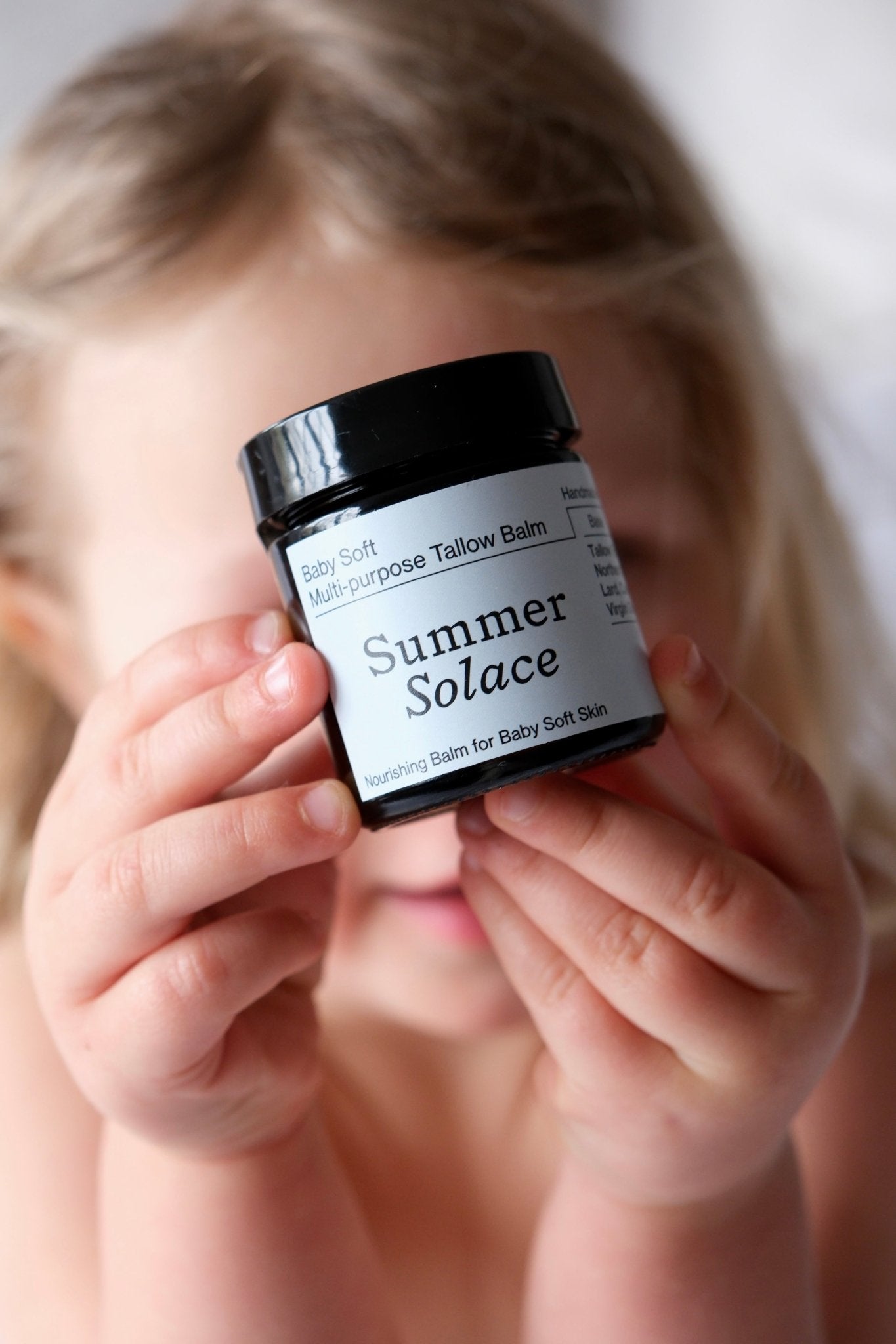 Baby Soft Family Tallow Balm with Lard + Cacao • Gentle Unscented Moisturizer