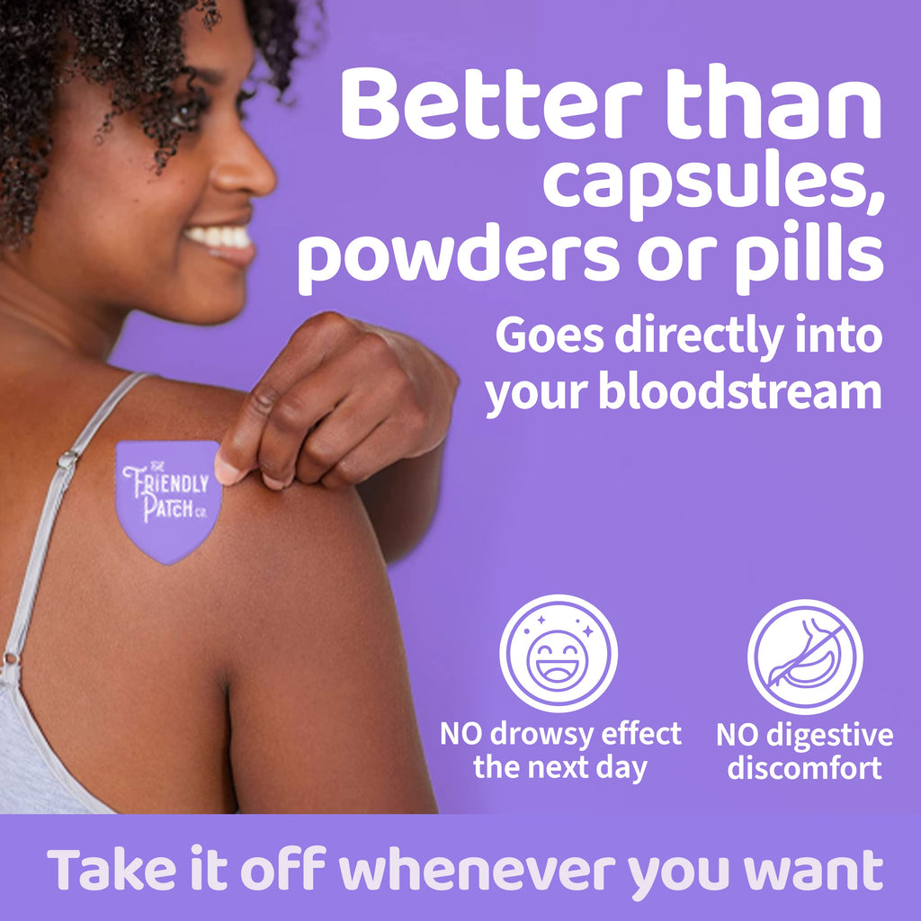 Snooze Sleep Patches: Melatonin, Ashwagandha & Magnesium - 28 Patches